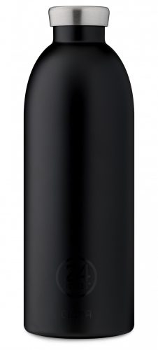 CLIMA tuxedo black 850ml-es rozsdamentes acél design termosz