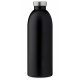 CLIMA tuxedo black 850ml-es rozsdamentes acél design termosz