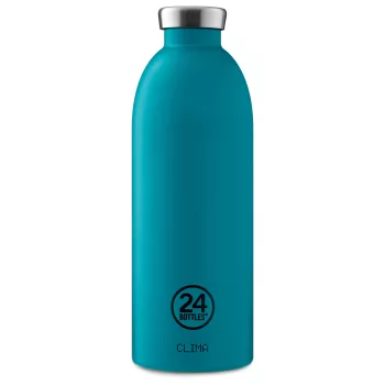 24BOTTLES CLIMA 8051513921773 STONE ATLANTIC BAY sötét türkiz design termosz