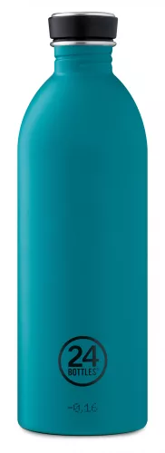 24BOTTLES URBAN 8051513921803 STONE ATLANTIC BAY sötét türkiz kulacs