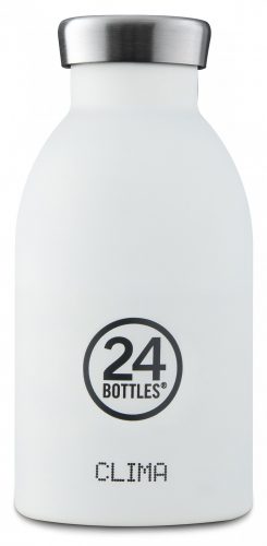 CLIMA ice white 330ml-es rozsdamentes acél mini termosz