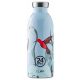 24BOTTLES CLIMA 8051513922367 BLUE OASIS kék kolibri mintás hőtartó kulacs