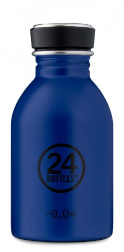 URBAN gold blue 250ml-es rozsdamentes acél mini kulacs