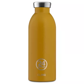 24BOTTLES CLIMA 8051513923470 SAFARI KHAKI mustársárga kopásálló kalapácslakk felületű hőtartó kul