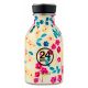 24BOTTLES URBAN 8051513923845 PETIT JARDIN sárga virág mintás mini kulacs