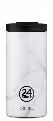 24BOTTLES TRAVEL TUMBLER 8051513925542 CARRARA fehér-márvány márvány mintás kávé termosz