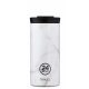 24BOTTLES TRAVEL TUMBLER 8051513925542 CARRARA fehér-márvány márvány mintás kávé termosz