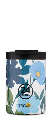 TRAVEL TUMBLER morning glory 3,5dl-es rozsdamentes acél kávé termosz