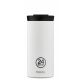 24BOTTLES TRAVEL TUMBLER 8051513926655 STONE ICE WHITE fehér kávé termosz