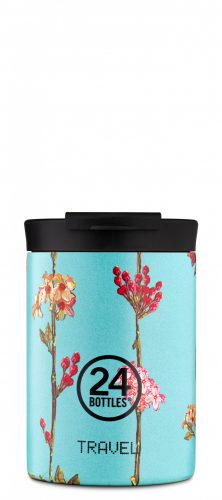 24BOTTLES TRAVEL TUMBLER 8051513927423 SWEETHEART színes virág mintás kávé termosz