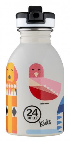 24BOTTLES URBAN 8051513930072 KIDS BEST FRIENDS színes kisállat mintás mini kulacs