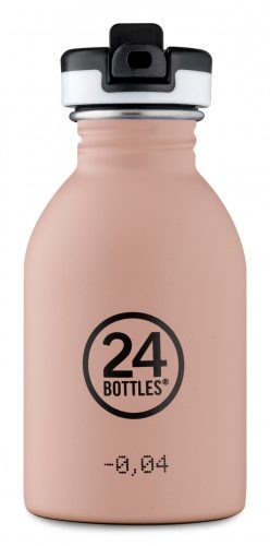 24BOTTLES URBAN 8051513930614 DUSTY PINK rózsaszín mini kulacs sport kupakkal