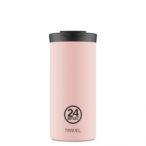 24BOTTLES TRAVEL TUMBLER 8059388261635 DUSTY PINK piszkos rózsaszín kávé termosz