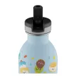24BOTTLES Kids Urban 250ml rozsdamentes acél kulacs szívószálas kupakkal, Sweet Friends