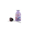 24BOTTLES Kids Urban 250ml rozsdamentes acél kulacs szívószálas kupakkal, Music Friends