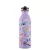 24BOTTLES Kids Urban 500ml rozsdamentes acél kulacs szívószálas kupakkal, Music Friends