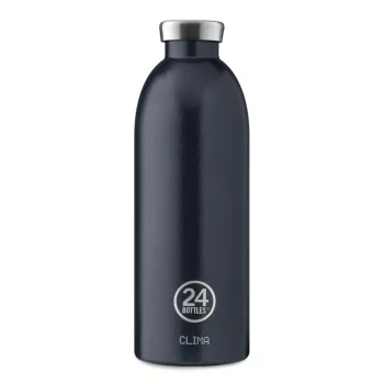 24BOTTLES Clima 850ml rozsdamentes acél termosz, DEEP BLUE