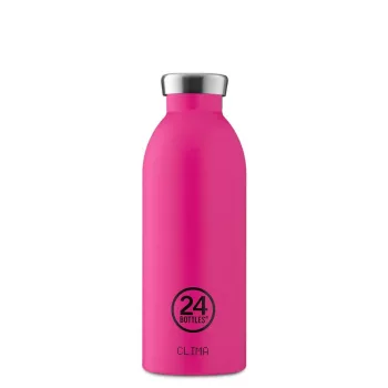   24BOTTLES Clima 500ml rozsdamentes acél termosz, Passion Pink