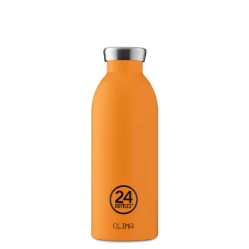   24BOTTLES Clima 500ml rozsdamentes acél termosz, Total Orange