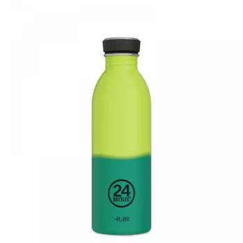   24BOTTLES Urban 500ml rozsdamentes acél kulacs, REactive yellow/green