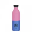 24BOTTLES Urban 500ml rozsdamentes acél kulacs, REactive pink/blue