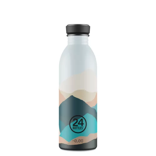 24BOTTLES Urban 500ml rozsdamentes acél kulacs, MOUNTAINS