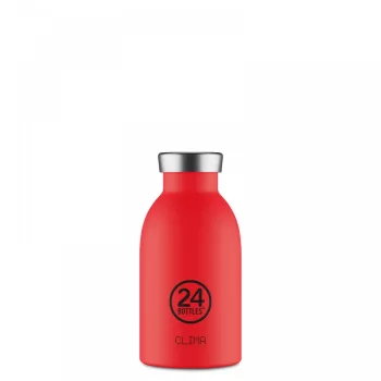24BOTTLES Clima 330ml rozsdamentes acél termosz, HOT RED