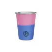 24BOTTLES party pohár szett, 350ml, REactive yellow/green - pink/blue, 4db-os