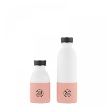 24BOTTLES palack védő, Light Pink - mini
