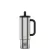 24BOTTLES Straw Cup 800ml rozsdamentes acél bögre szívószállal, Brushed Steel