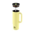 24BOTTLES Straw Cup 800ml rozsdamentes acél bögre szívószállal, Citrus