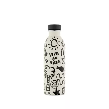   24BOTTLES Urban 500ml rozsdamentes acél kulacs, Viva la Vida
