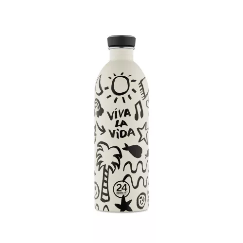 24BOTTLES Urban 1000ml rozsdamentes acél kulacs, Viva la Vida
