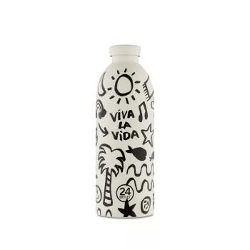   24BOTTLES Clima 850ml rozsdamentes acél termosz, Viva la Vida