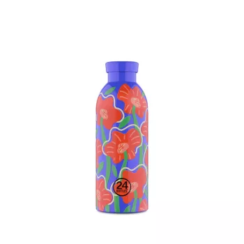   24BOTTLES Clima 500ml rozsdamentes acél termosz, Flor de Fuego