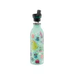 24BOTTLES Kids Urban 500ml rozsdamentes acél kulacs szívószálas kupakkal, Spooky Friends
