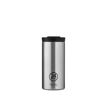   24BOTTLES Travel Tumbler 600ml rozsdamentes acél bögre, Brushed Steel
