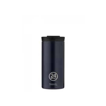   24BOTTLES Travel Tumbler 600ml rozsdamentes acél bögre, Deep blue