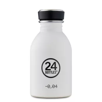 24BOTTLES Urban 250ml rozsdamentes acél kulacs, Ice White