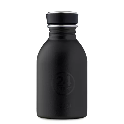 24BOTTLES Urban 250ml rozsdamentes acél kulacs, Tuxedo Black