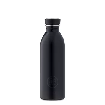   24BOTTLES Urban 500ml rozsdamentes acél kulacs, TUXEDO BLACK