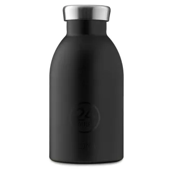   24BOTTLES Clima 330ml rozsdamentes acél termosz, TUXEDO BLACK