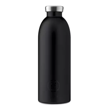   24BOTTLES Clima 850ml rozsdamentes acél termosz, TUXEDO BLACK