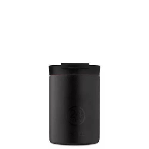 24BOTTLES Travel Tumbler 350ml rozsdamentes acél bögre, Tuxedo black