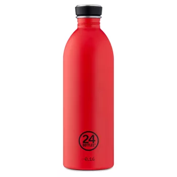 24BOTTLES Urban 1000ml rozsdamentes acél kulacs, hot red