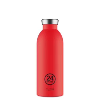 24BOTTLES Clima 500ml rozsdamentes acél termosz, Hot red