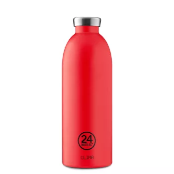 24BOTTLES Clima 850ml rozsdamentes acél termosz, Hot Red
