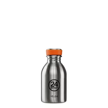   24BOTTLES Urban 250ml rozsdamentes acél kulacs, Brushed Steel