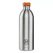24BOTTLES Urban 1000ml rozsdamentes acél kulacs, Brushed Steel