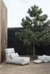 BLOMUS STAY Lounger 62000 szürke kültéri vízhatlan babzsák fekvőfotel